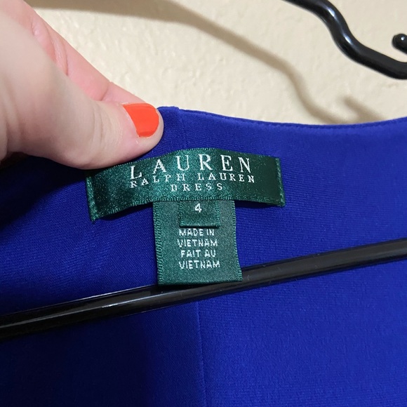 NWT Lauren Ralph Lauren dress size 4 - Picture 2 of 5